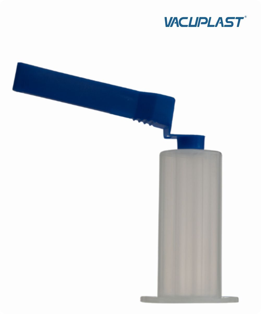 Adaptador de agulha para coleta de sangue modelo com protetor